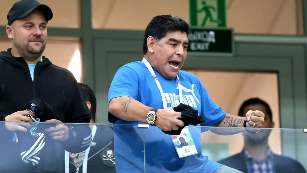 Football Icon Diego Maradona Admitted To Hospital In Argentina