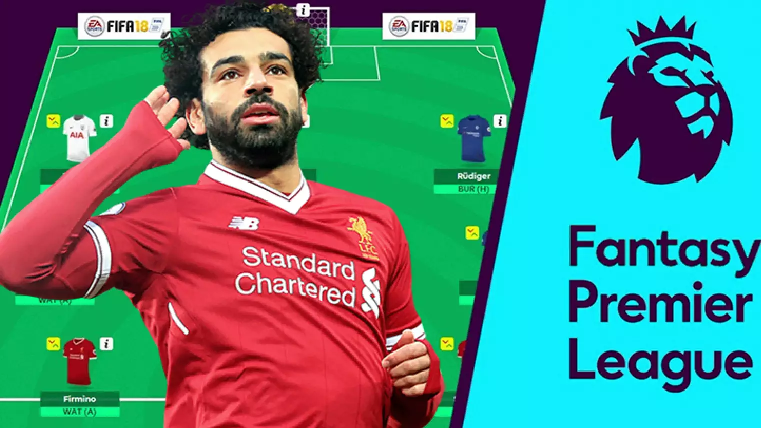 Mohamed Salah Reveals His Fantasy Football Team And It Includes Himself