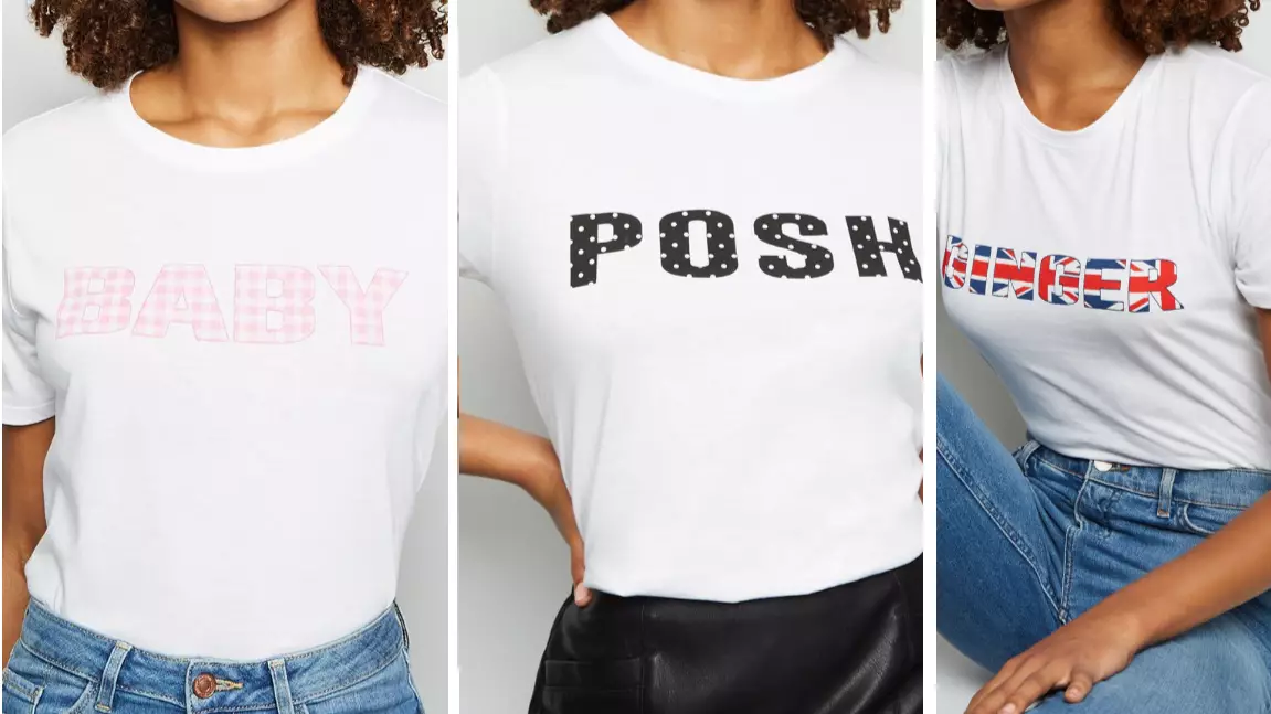 New Look Has Launched A New Range of Slogan Spice Girl T-Shirts