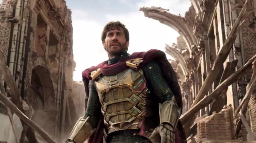 Gyllenhaal as Mysterio in Spiderman: Far From Home.