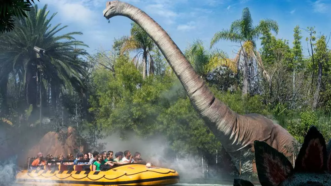 The New Jurassic Park Raft Ride Will Have An 84ft Waterfall