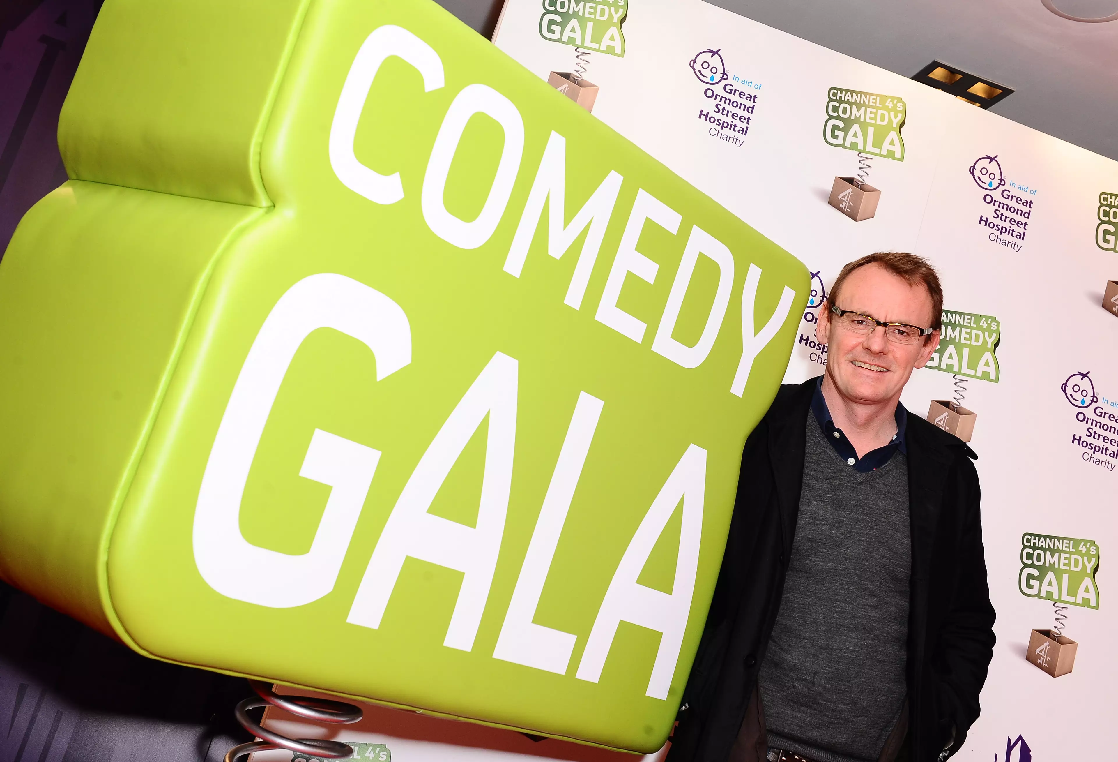Sean Lock at the Channel 4 comedy gala in 2010. (
