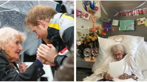 Prince Harry's Australian War Widow Friend Daphne Has Aged 99