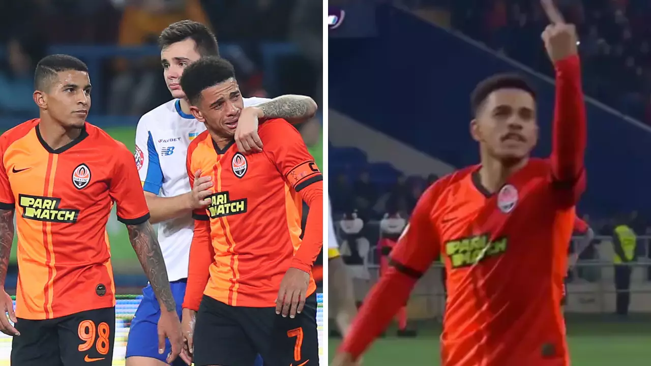 Ukrainian FA Defend Decision To Suspend Taison After Reacting To Racist Abuse