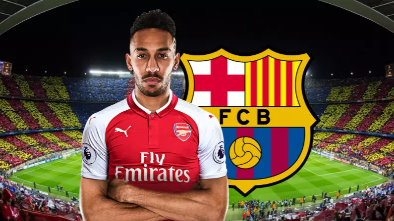 Pierre-Emerick Aubameyang Tells Barcelona He's Willing To Join Them
