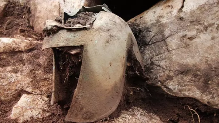 Greek Warrior's Helmet From 7th Century BC Discovered In Croatian Tomb