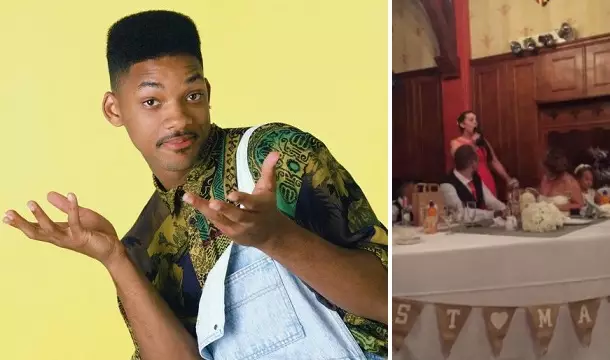 Maid Of Honour Raps Speech To Theme Of The Fresh Prince Of Bel-Air