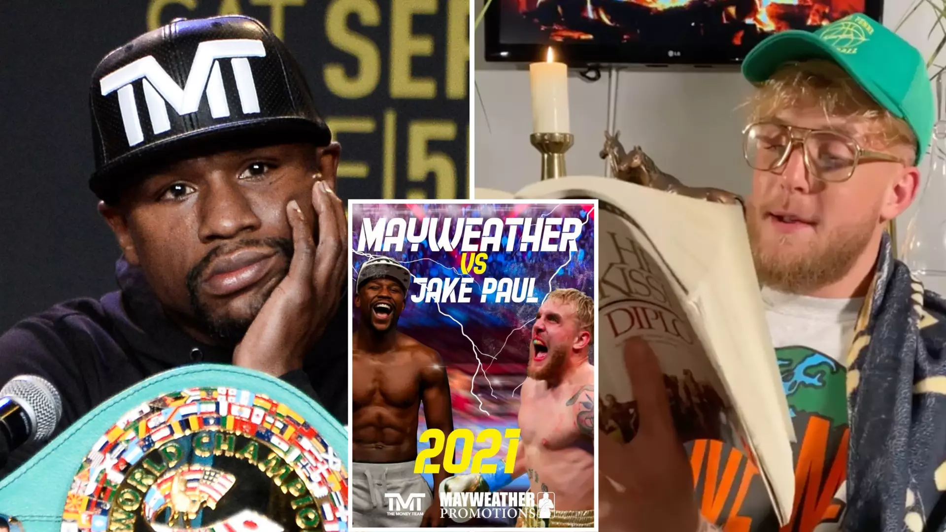Jake Paul Rips Into Boxing Legend Floyd Mayweather With A Bizarre 'Poem' After Recent Callout
