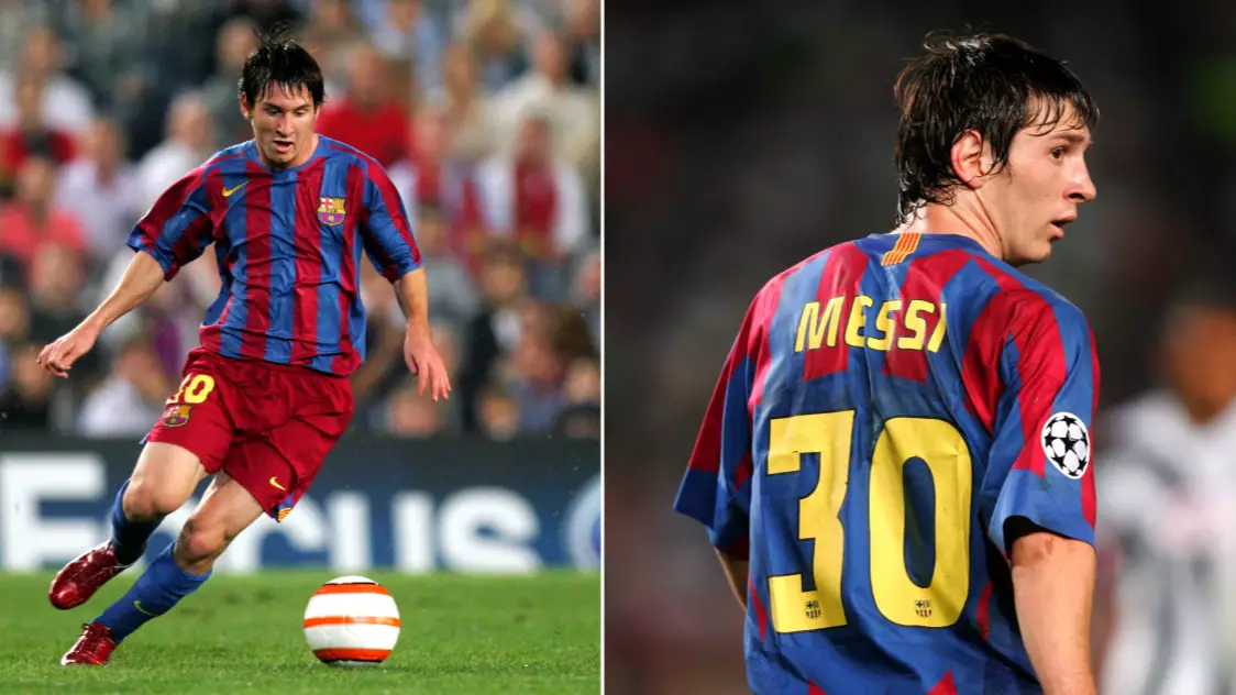 Lionel Messi Used His Left Foot, Right Foot And Head When Scoring His First Eight Barcelona Goals