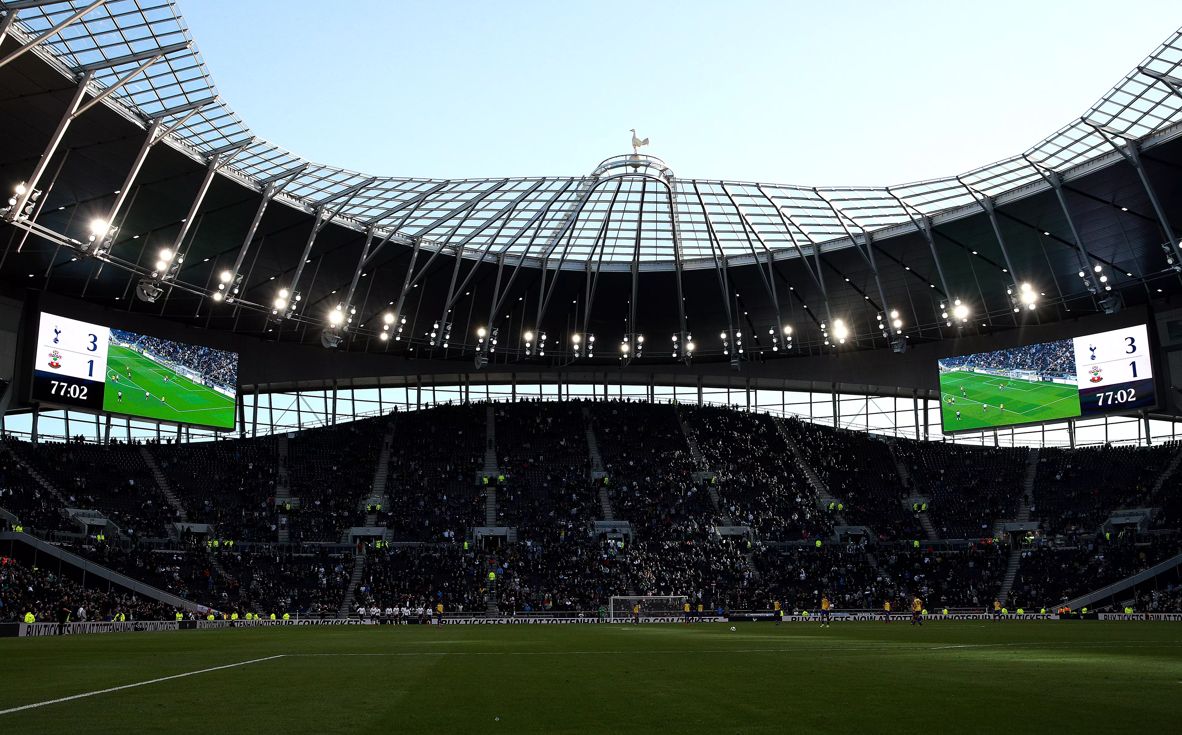 Tickets For Spurs' First Premier League Match At New Stadium Being Resold For Up To £1,000