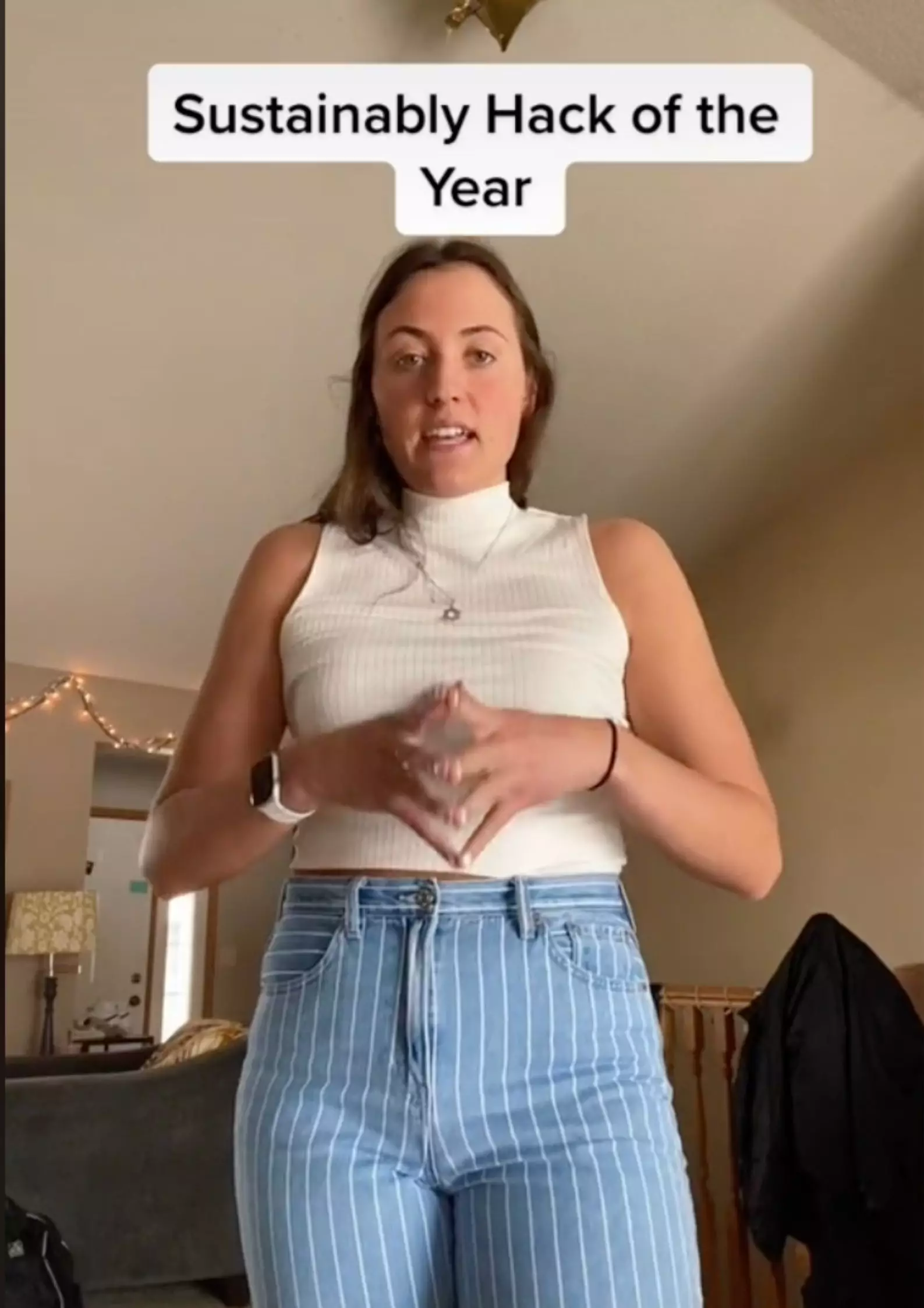 It's a tried and tested way to make your jeans fit better. (