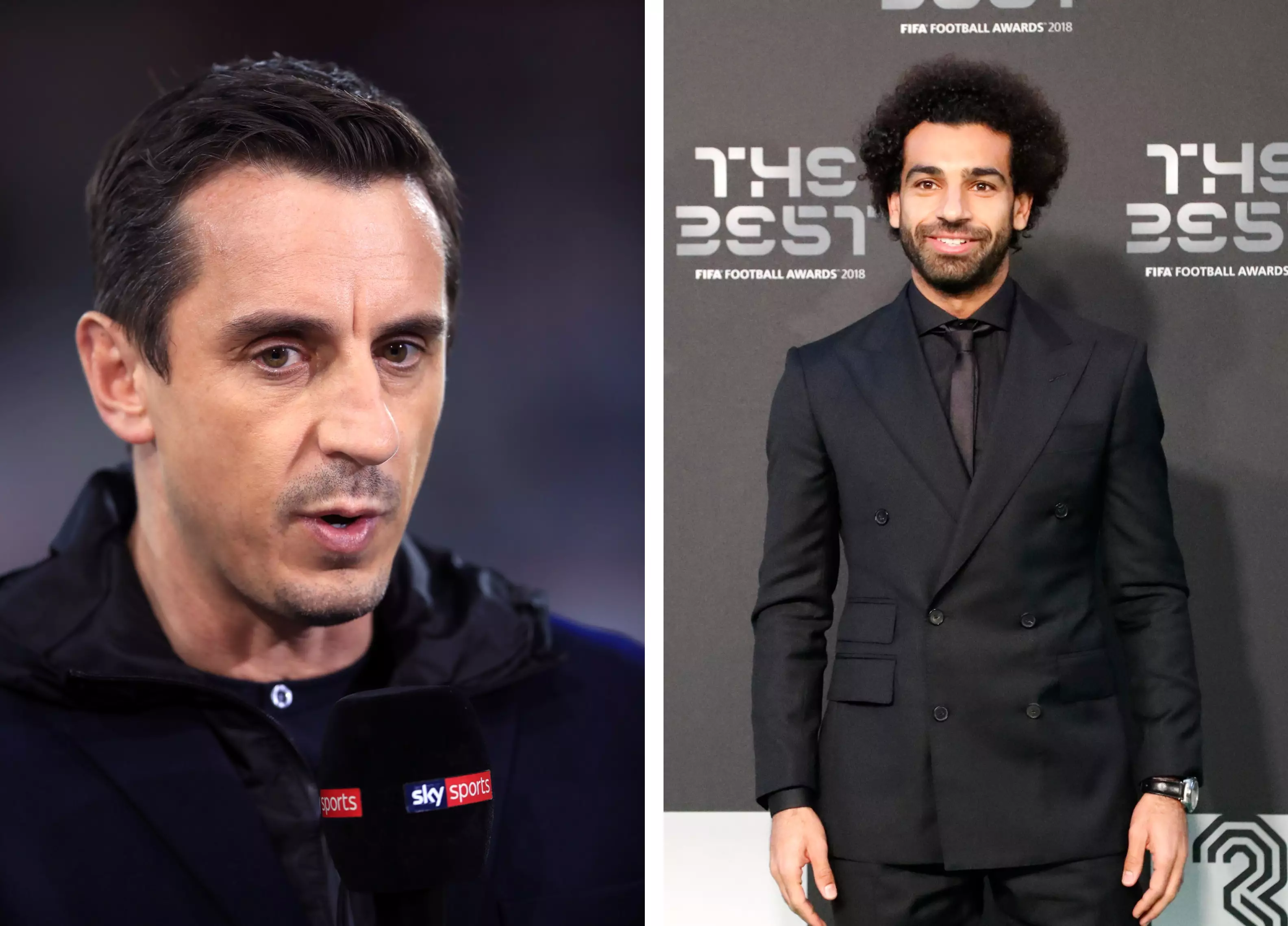 Salah Creates Awkward Moment For Gary Neville After Snubbing Interview Request