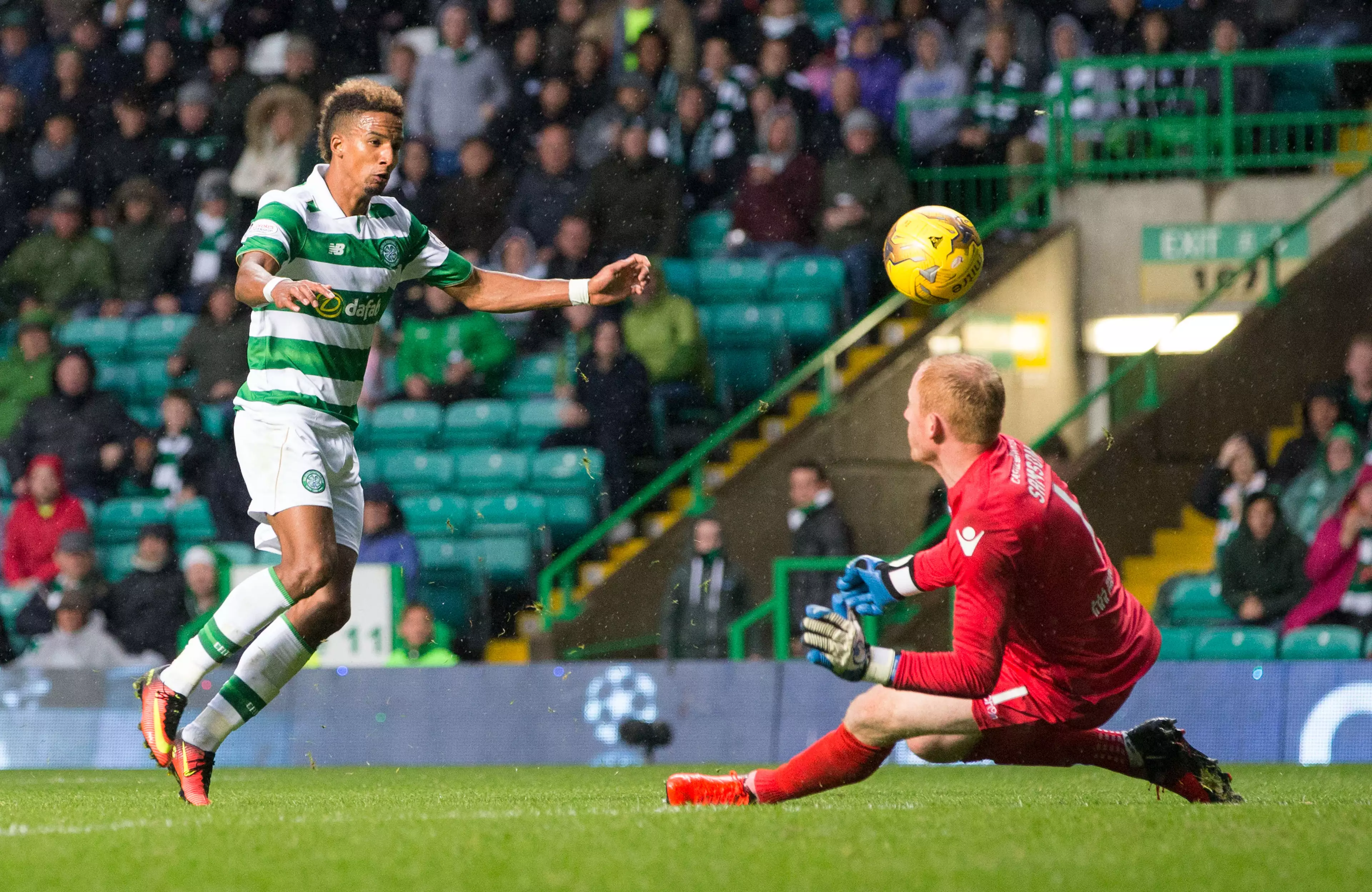 Scott Sinclair Gets Some Sound Advice Ahead Of Old Firm Derby