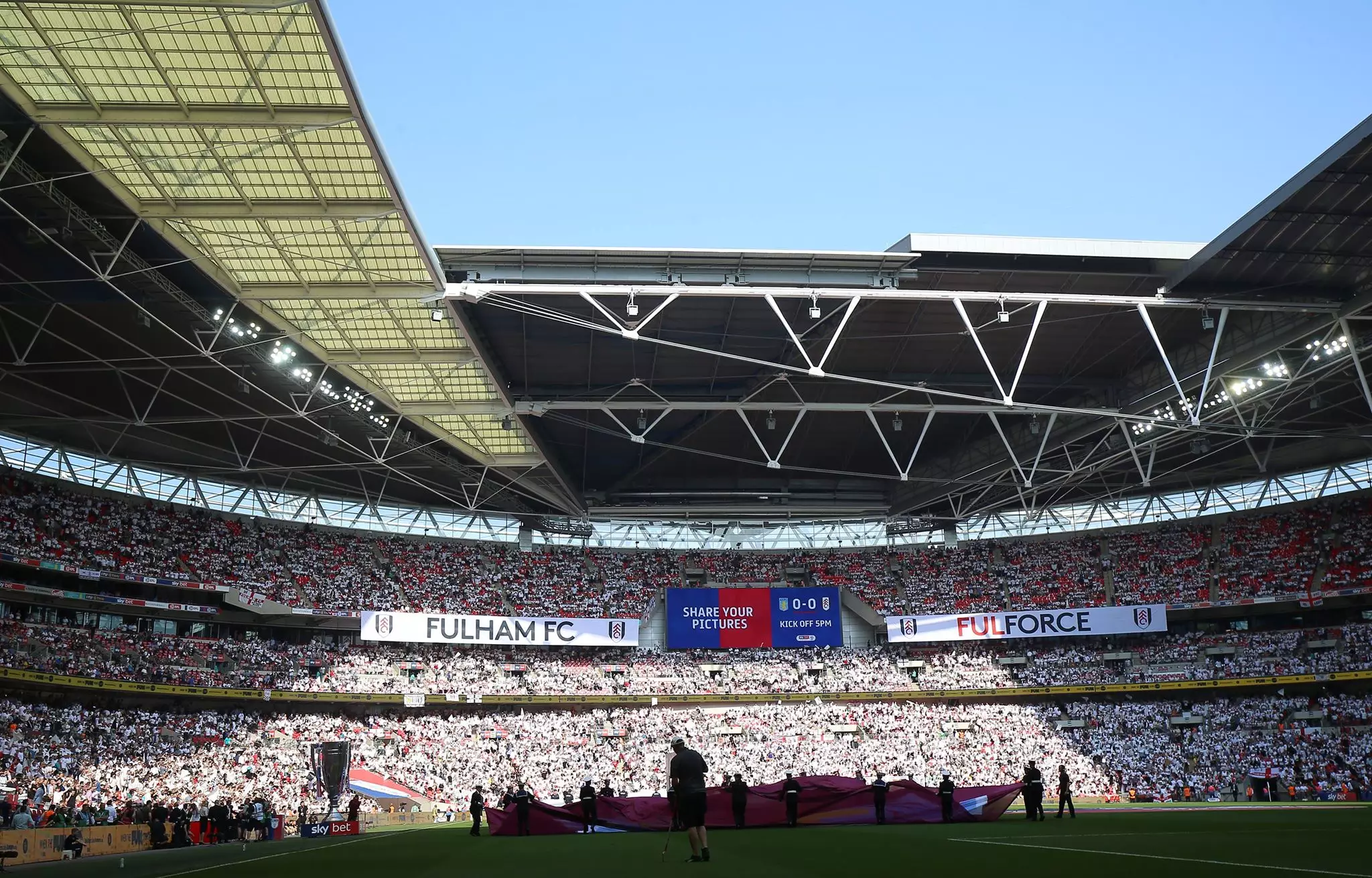 Wembley Stadium. Image: PA