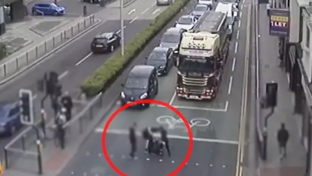 The Hero Who Punched A Robber After Elderly Woman Was Knocked To The Ground