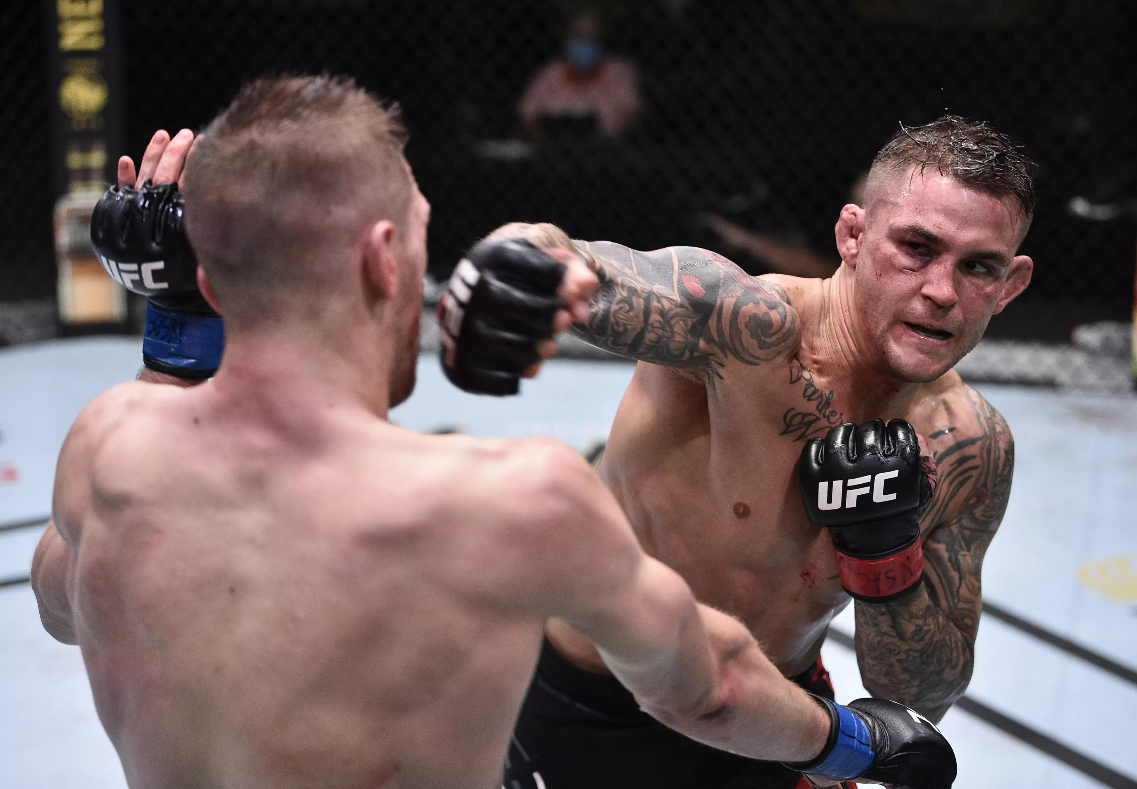 Poirier beat Dan Hooker in a fight of the year contender in June. Image: PA Images