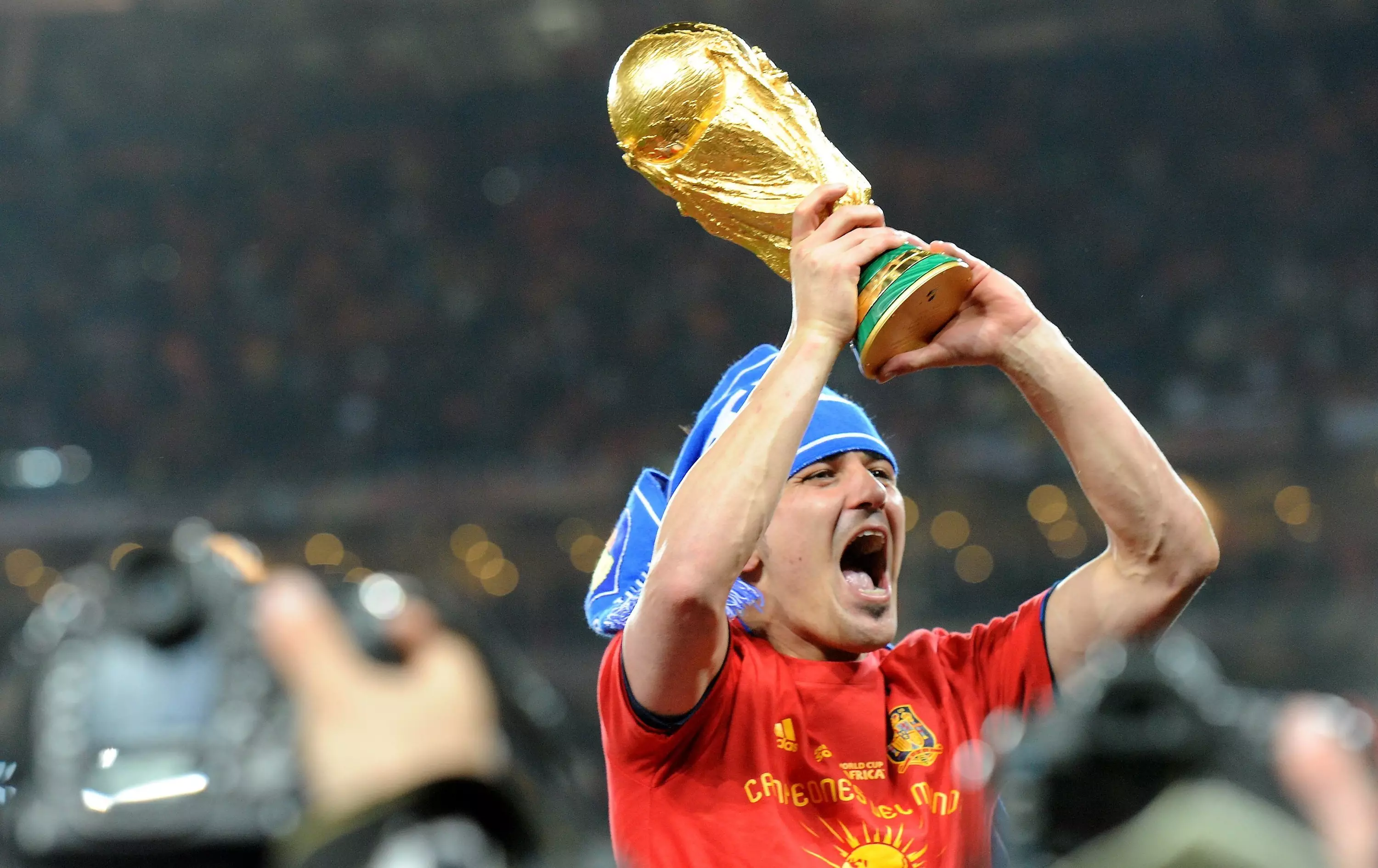 Villa reaches the pinnacle by winning the World Cup. Image: PA Images