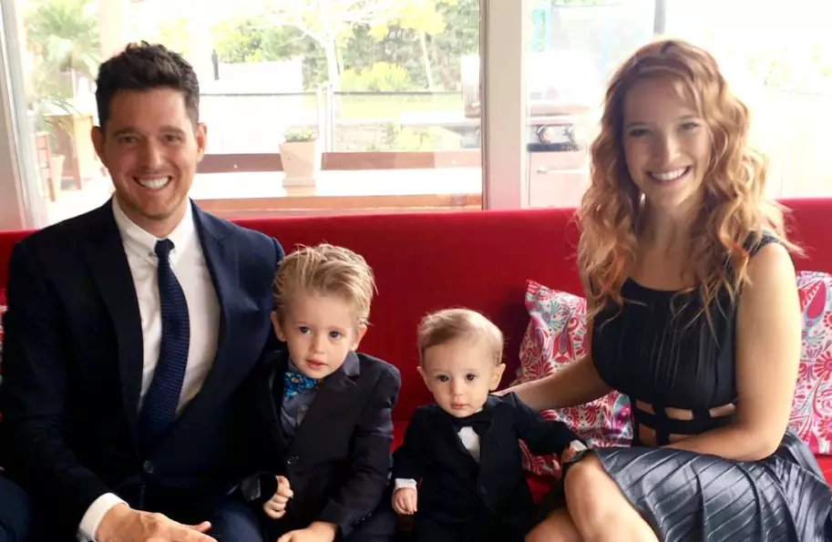 Michael Buble's Son Is Reportedly 'Free From Cancer'