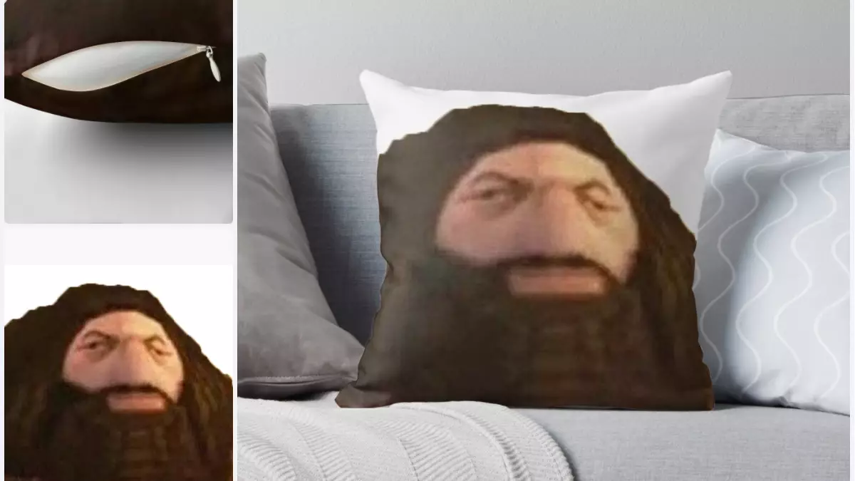 PS1 Hagrid On A Pillow /