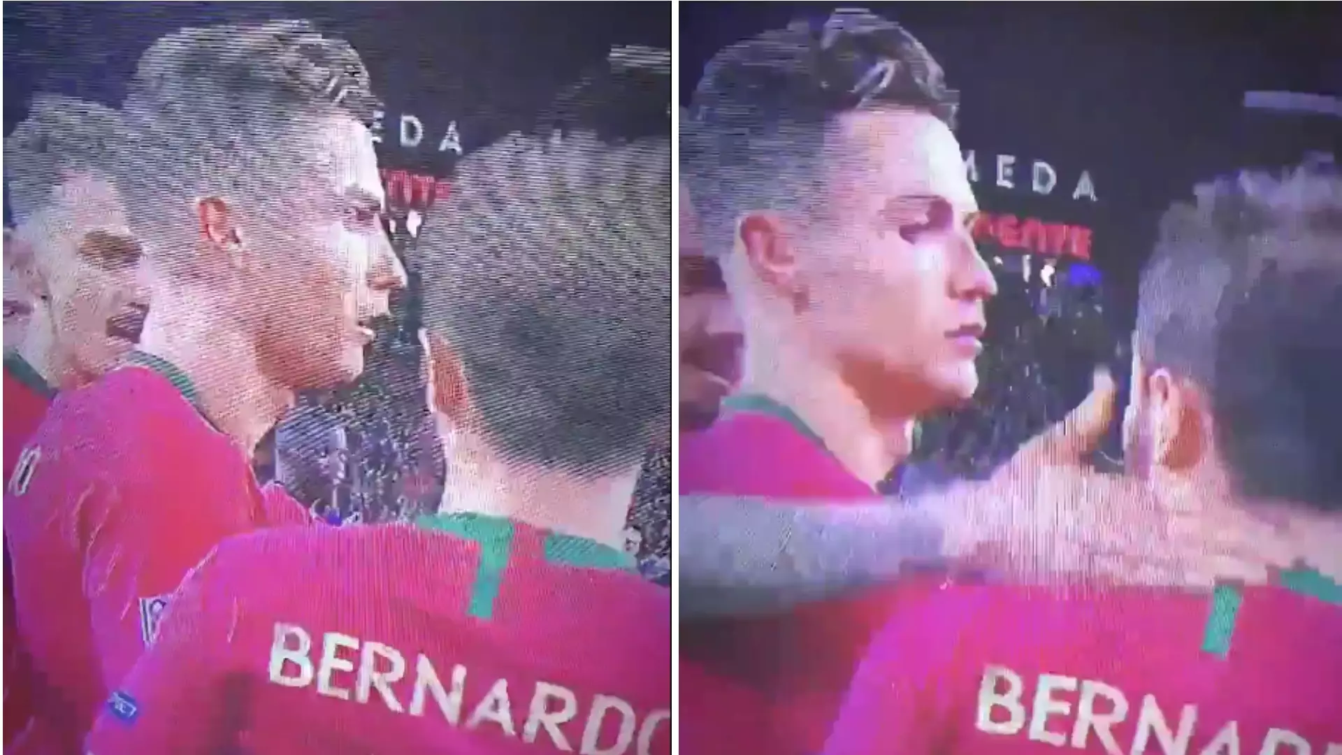 Cristiano Ronaldo Looked Annoyed When Bernardo Silva Won Player Of The Tournament
