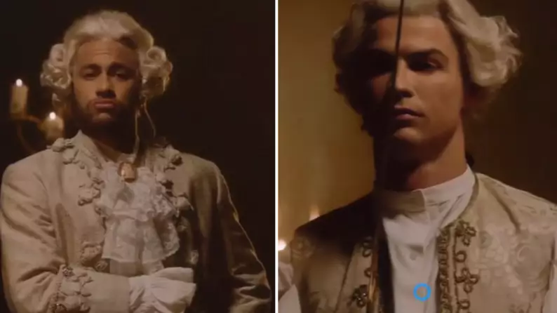 Neymar And Cristiano Ronaldo Star In Another Bizarre TV Advert Together