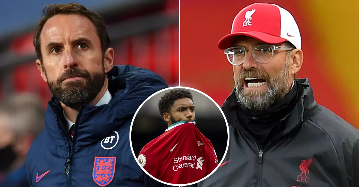 Gareth Southgate Opens Up On ‘Long Chat’ With Jurgen Klopp After Joe Gomez Injury