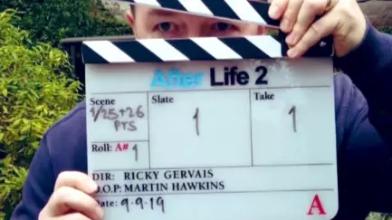 Ricky Gervais Is Having A Blast With Brandy Filming After Life Season 2