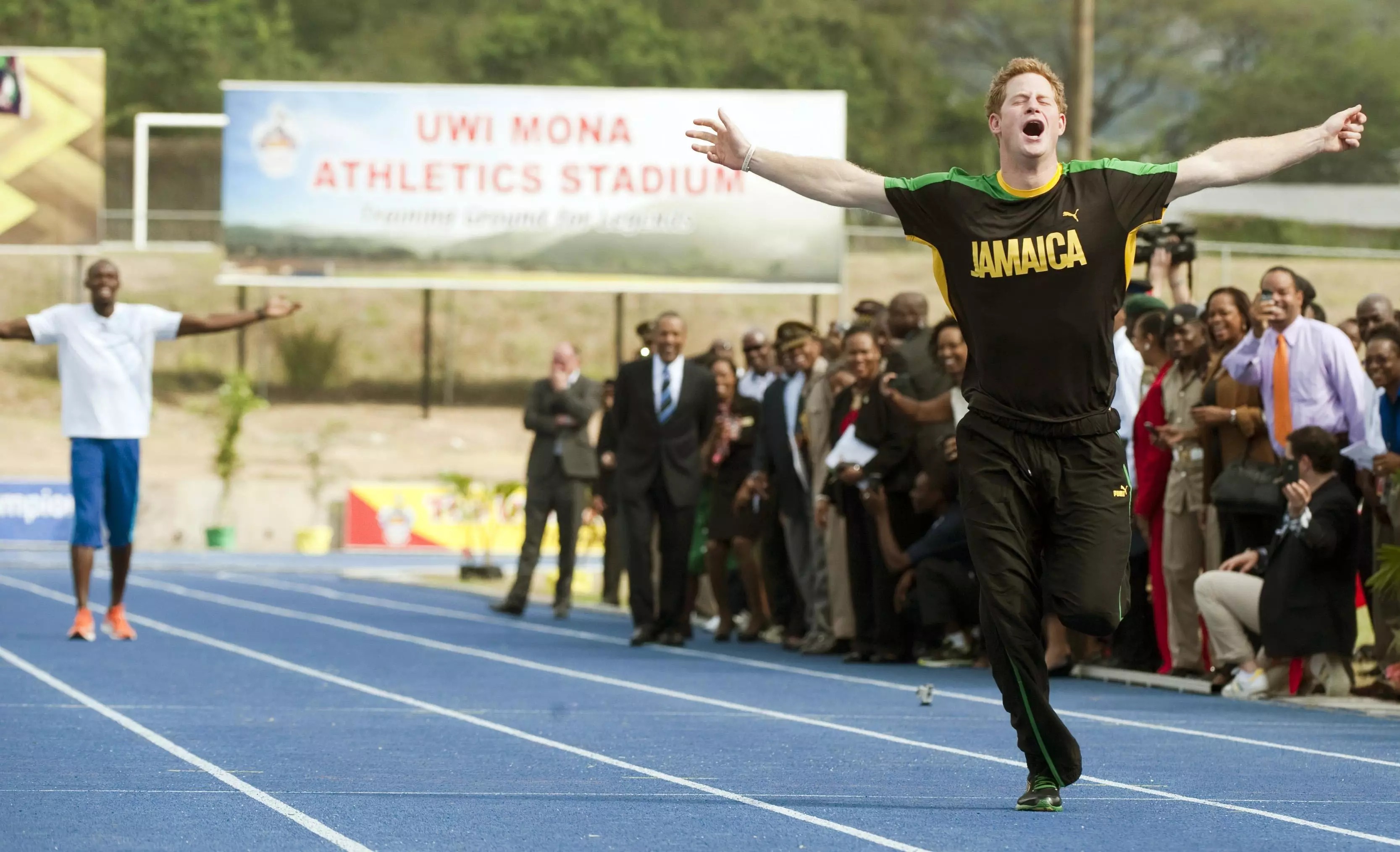 Prince Harry Sends The Internet Into A Frenzy Challenging Usain Bolt To A Re-Match
