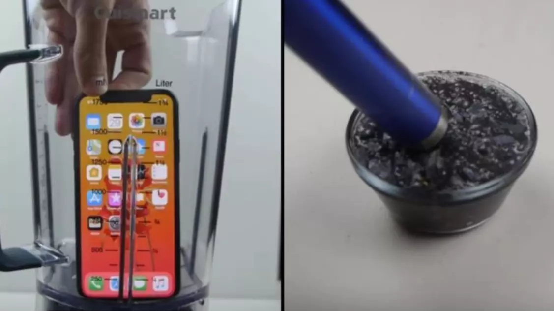 Youtuber Puts iPhone X In A Blender Then Drinks The Juice