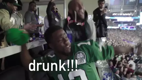 Kevin Hart Posts Behind The Scenes Footage Of Him Getting Rowdy At Super Bowl