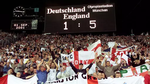 Throwback To When England Demolished Germany 5-1 In Munich