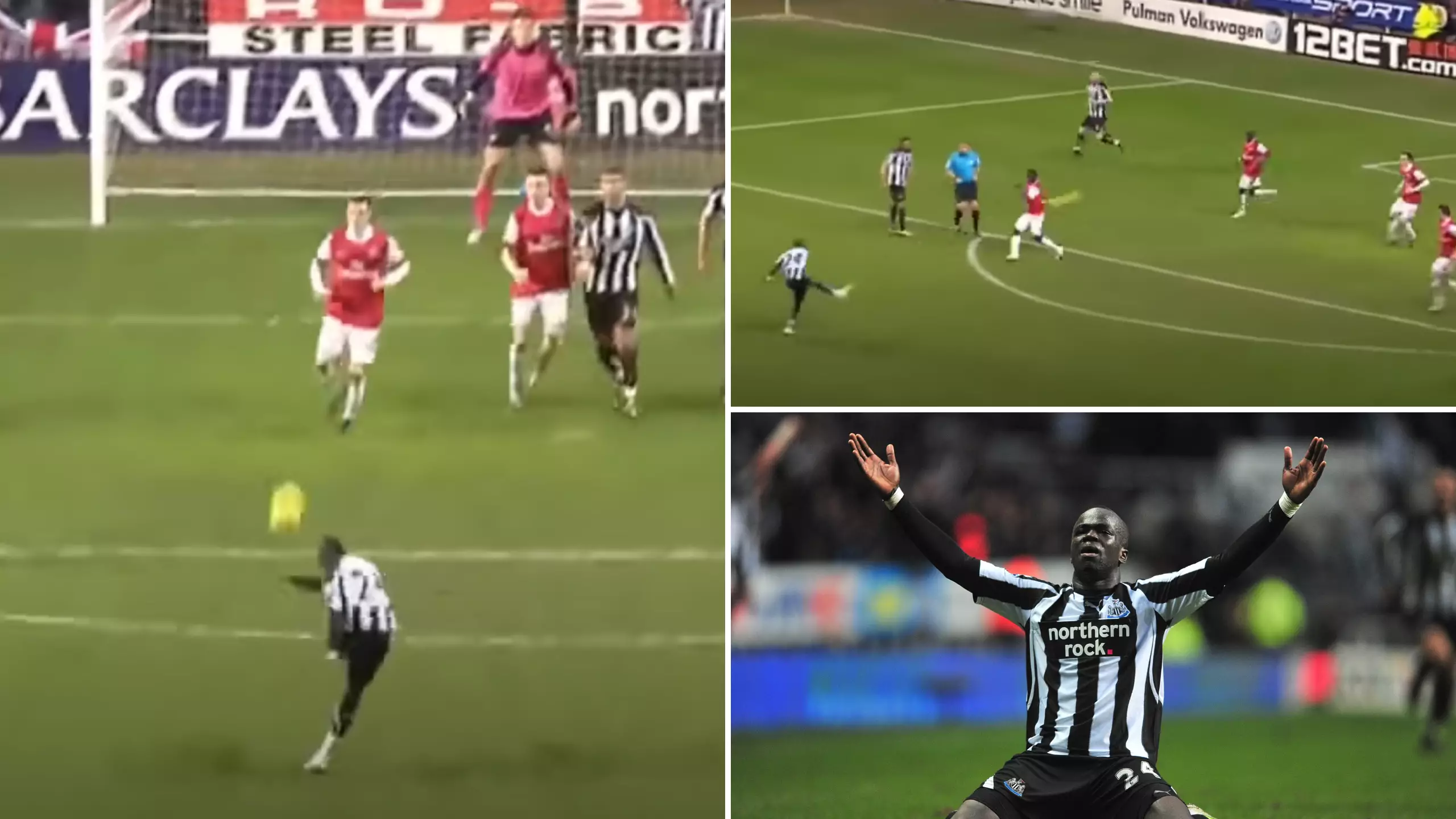 Cheick Tiote's Equaliser In Newcastle 4-4 Arsenal Is One Of The Premier League's Greatest Goals