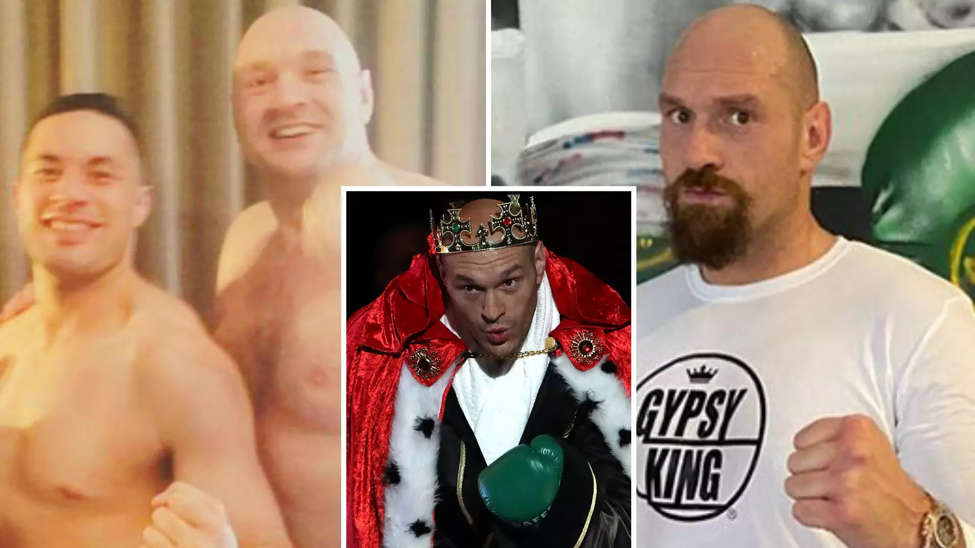 Tyson Fury's Side-By-Side Four-Year Body Transformation Is One Of The Best In Sport History