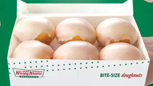 Krispy Kreme Australia Has Launched Bite-Sized Original Glazed Doughnut Balls