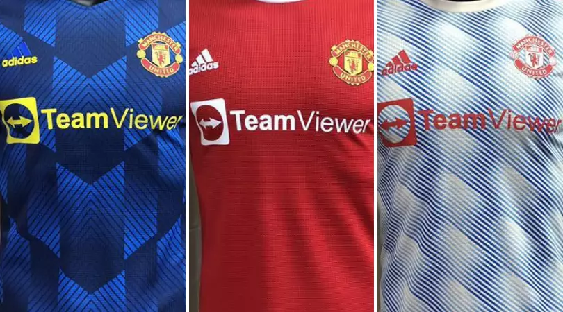 Manchester United’s Proposed Home, Away And Third Kits Leaked Ahead Of 2021/22 Season