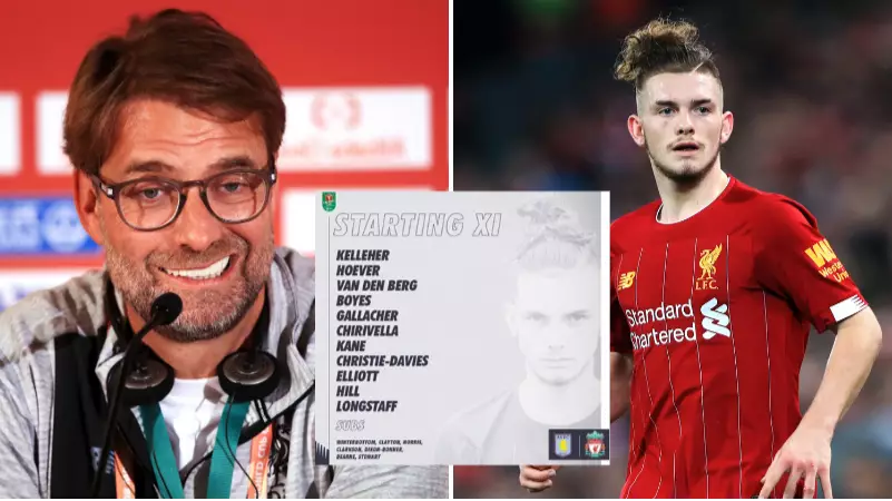 Liverpool Field Their Youngest Ever XI For Carabao Cup Tie With Aston Villa