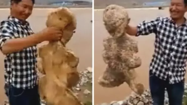 Humanoid Sea Creature Found Alive And Kicking On Chinese Beach