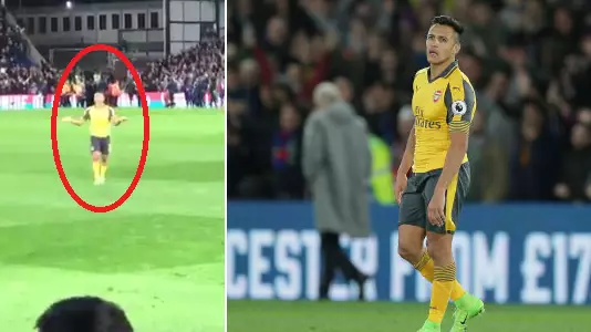 WATCH: Alexis Sanchez's Reaction To Being Booed By Arsenal Fans