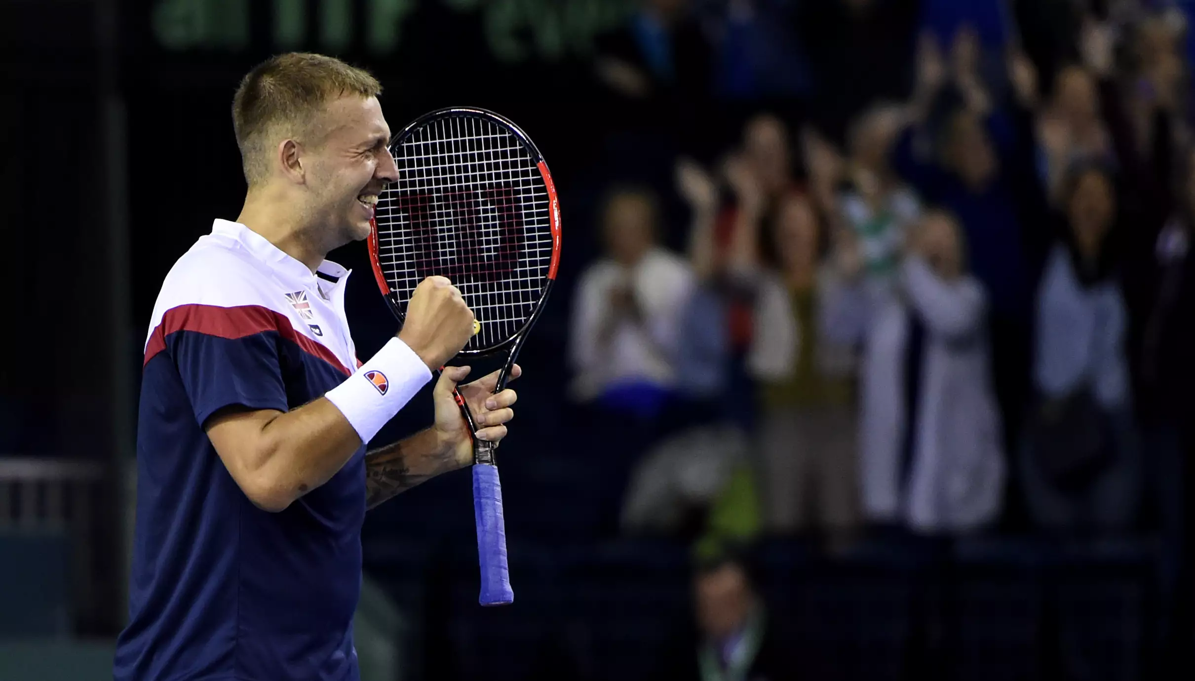 Evans played in the Davis Cup in September. Image: PA Images