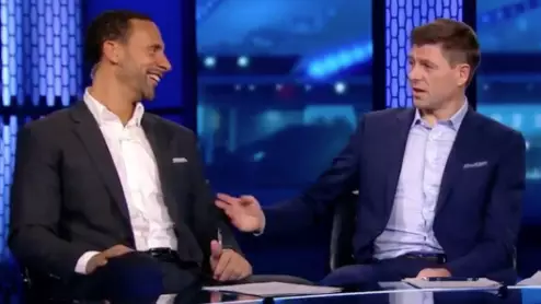Rio Ferdinand Takes The P*ss Out Of Gerrard After United Win