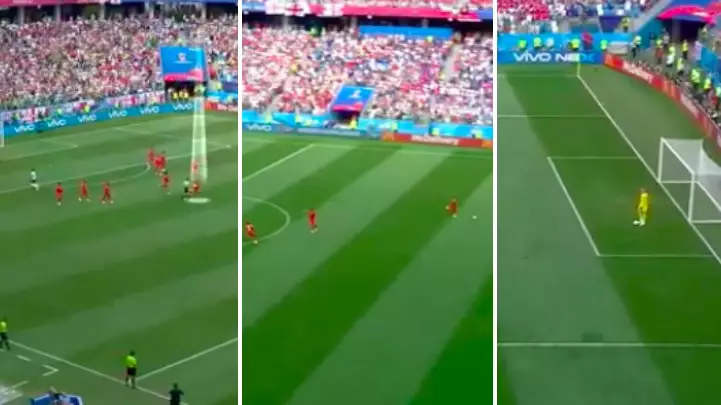 The Moment Panama Tried To Score From Kick-Off Whilst England Celebrated Goal