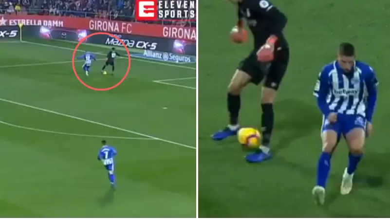 Girona Goalkeeper Bono Sends Striker To The Shops With Outrageous Skill