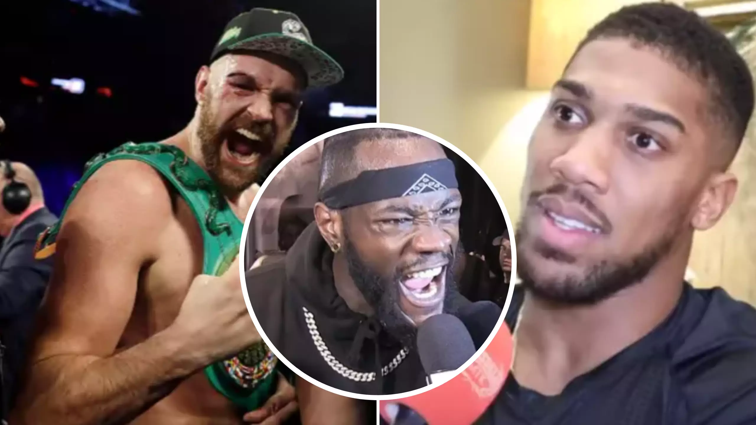 Deontay Wilder's Scathing Response To Tyson Fury And Anthony Joshua Agreeing To Spar