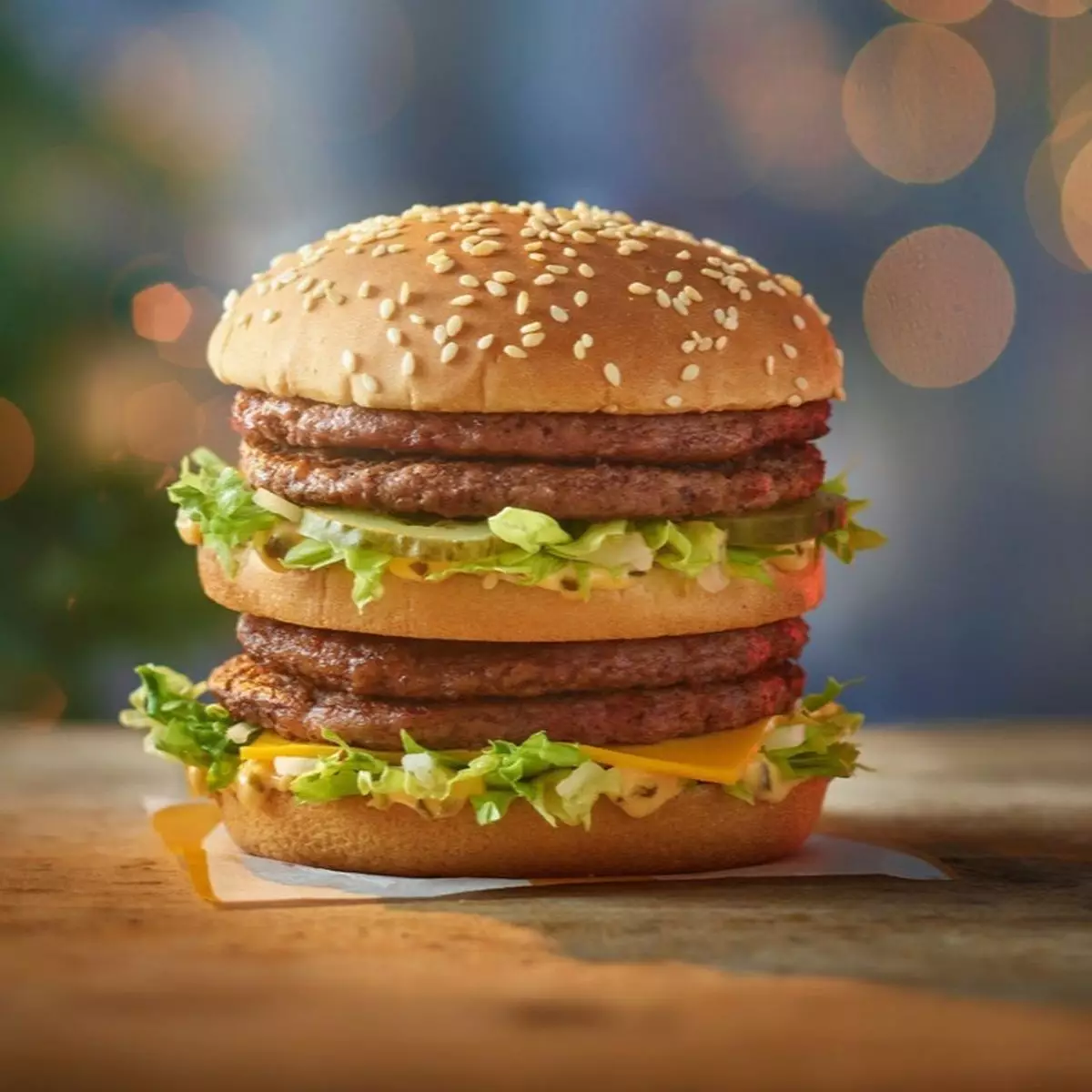 The Double Big Mac is available now.