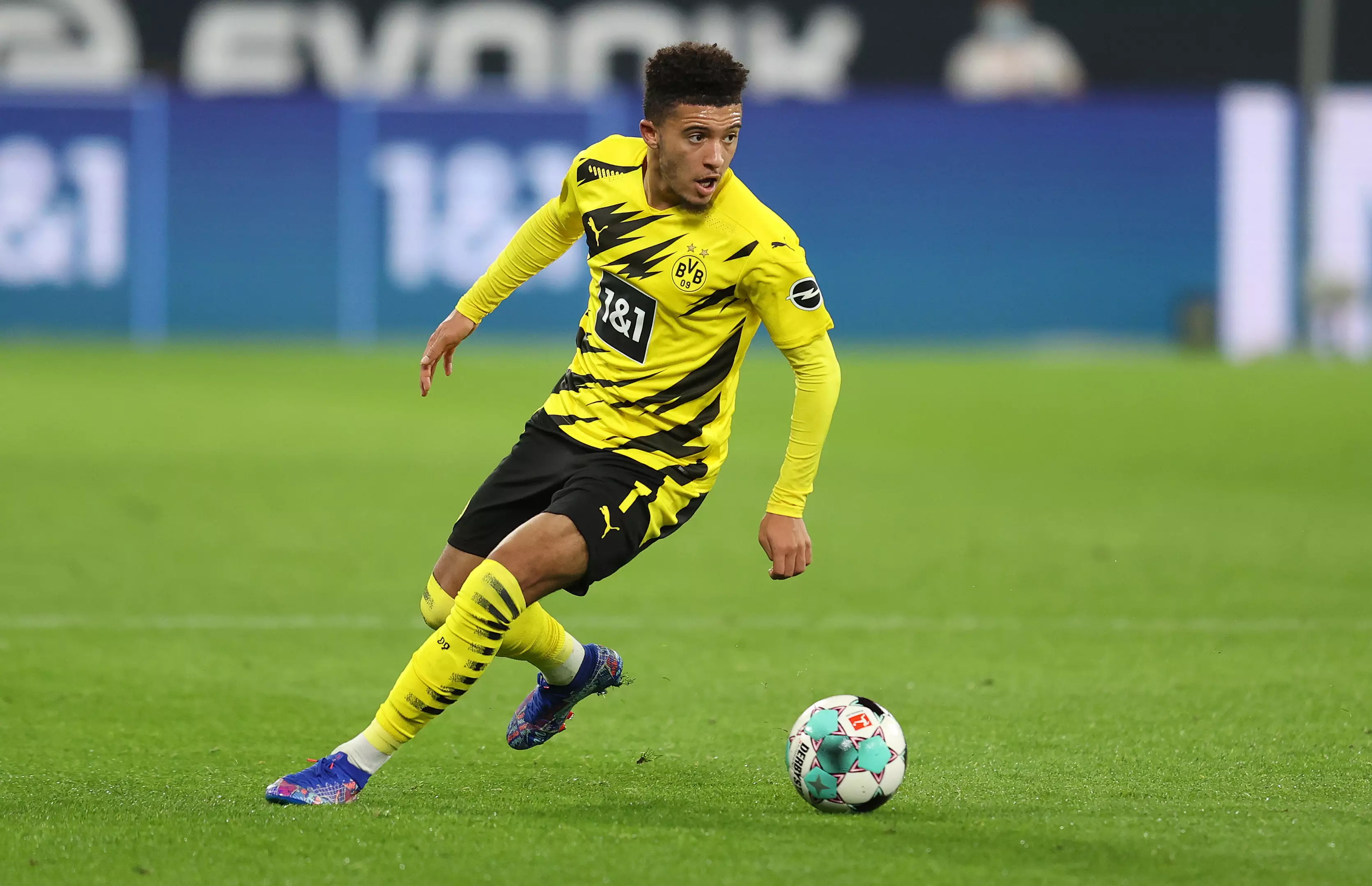 United wanted Sancho in the summer. Image: PA Images