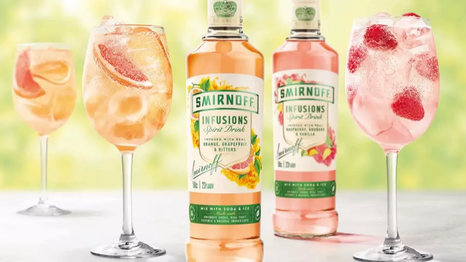 Smirnoff Just Launched A New Fruit Vodka For Bank Holiday
