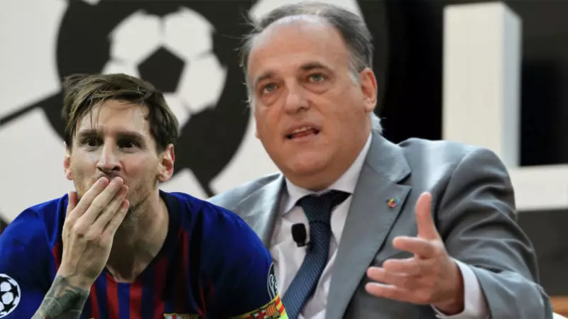 La Liga President Has A Message To Anyone Who Doesn't Think Lionel Messi Is The GOAT 