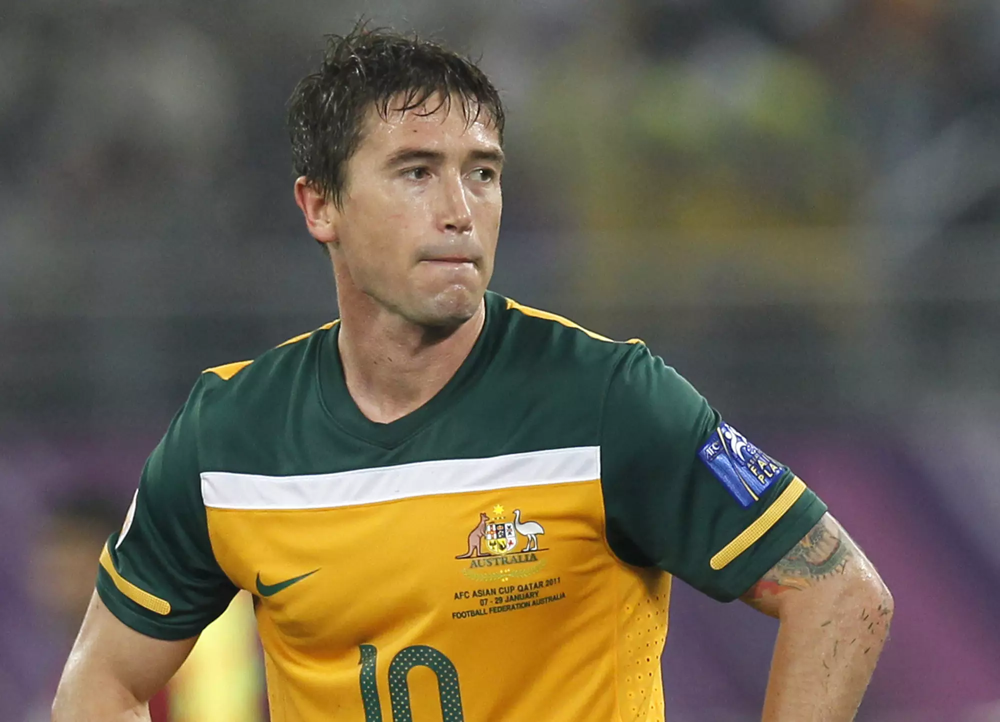 Harry Kewell In Admiration Of Two England Stars