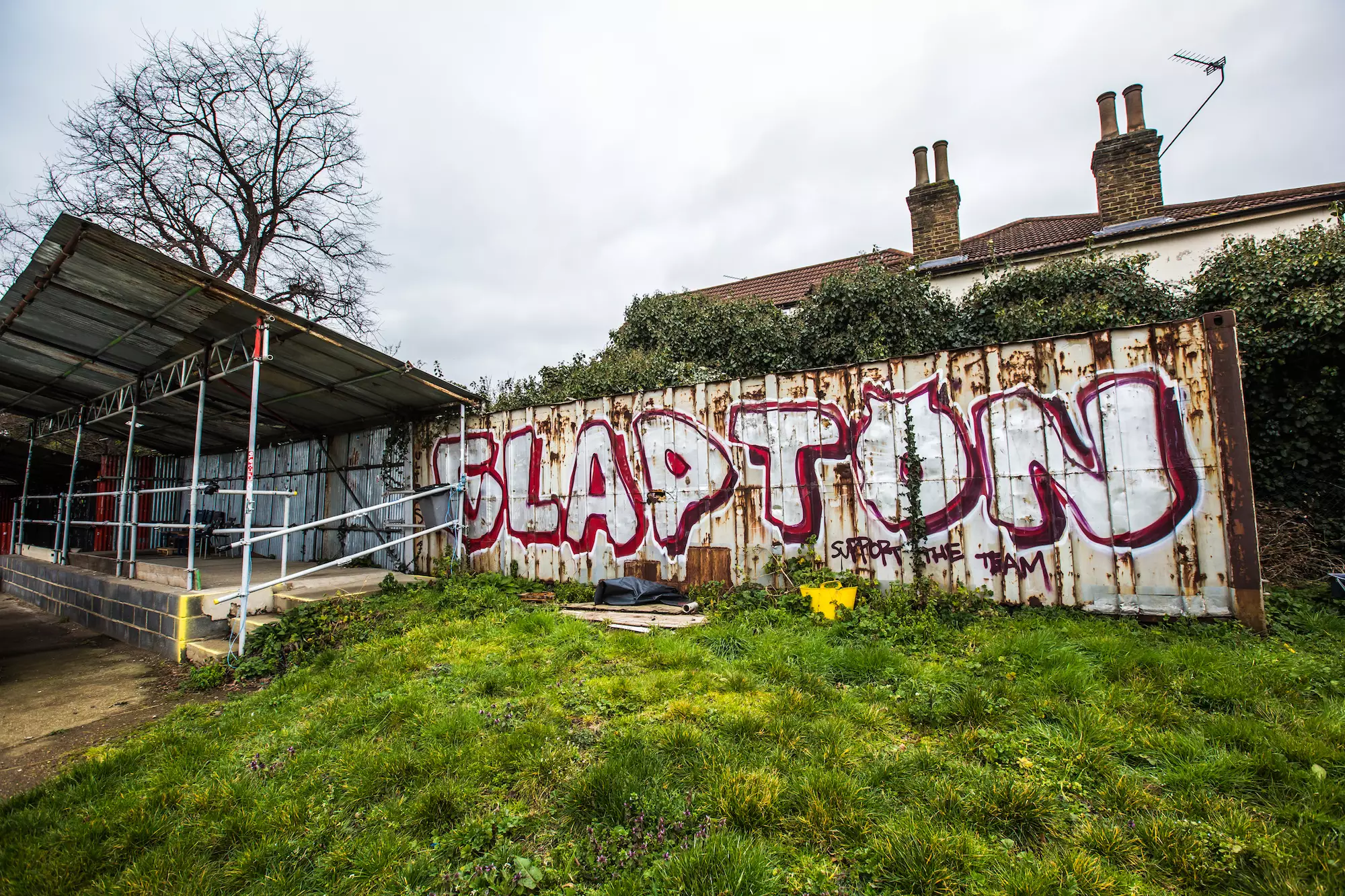 Clapton FC rely on their volunteers.