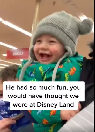 Meanwhile, this kid had the best time (